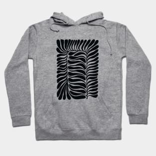 black herbarium piece Hoodie